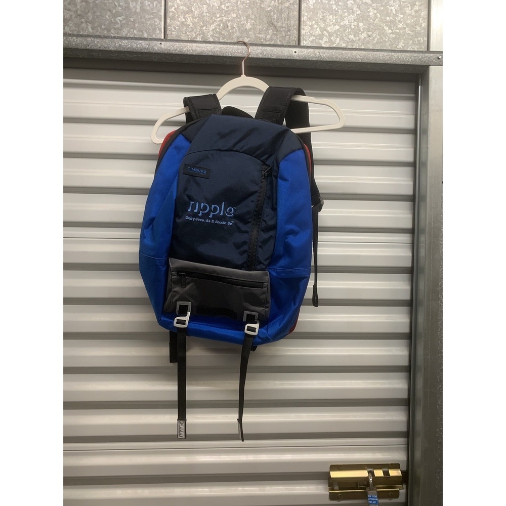 Timbuk2 Alcatraz Backpack Blue Gray Red Casual School Bag Backpack